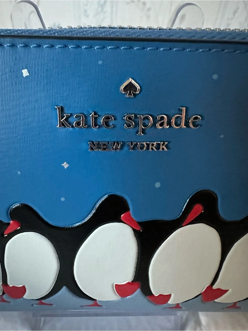 Kate Spade Wallet with Penguin Motif